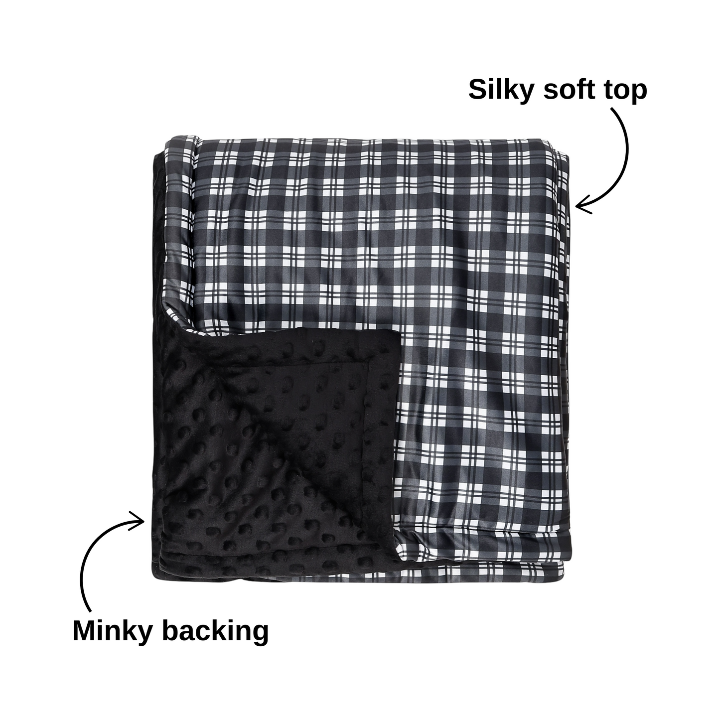 Minky Cuddle Blanket [60x60] - Cambridge