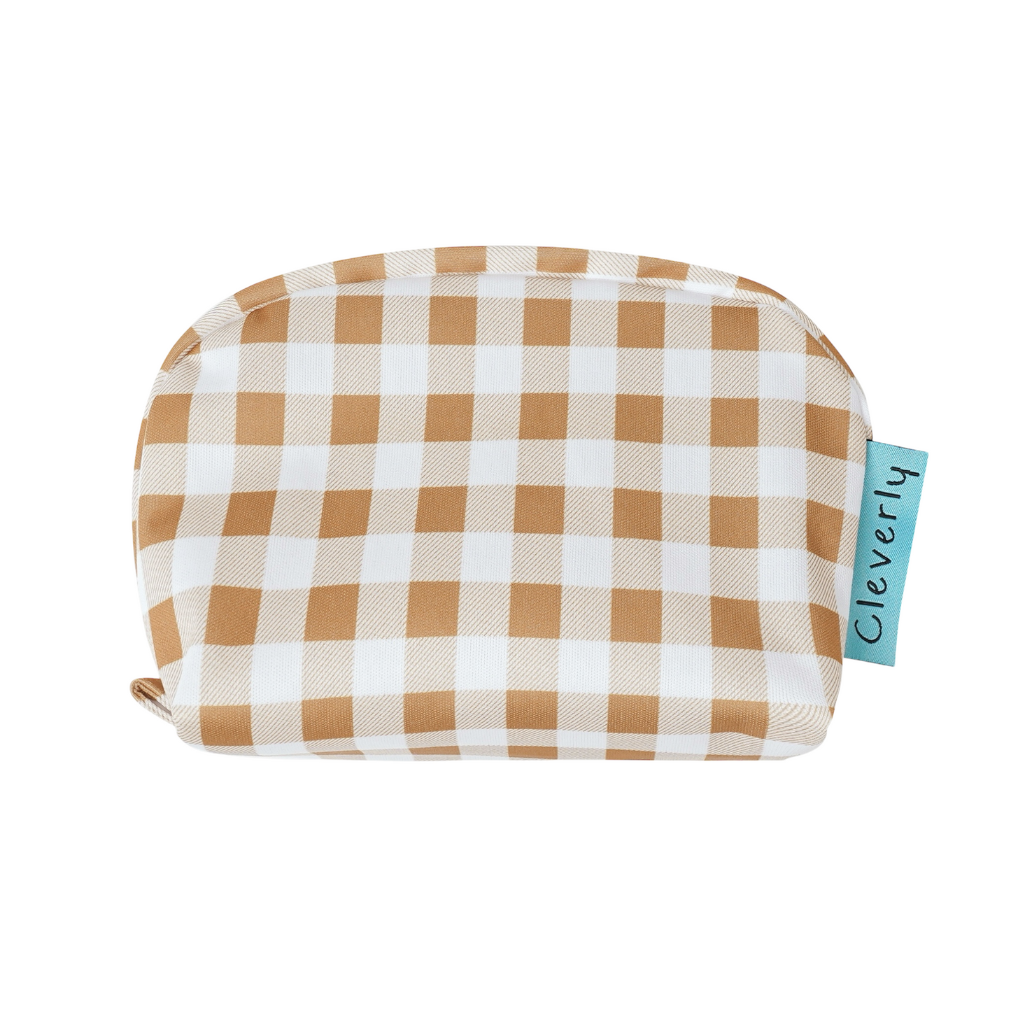 Compact Organizer Pouch [MICRO] - Caramel Plaid